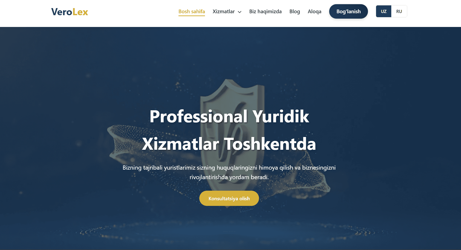 Legal Consulting Website