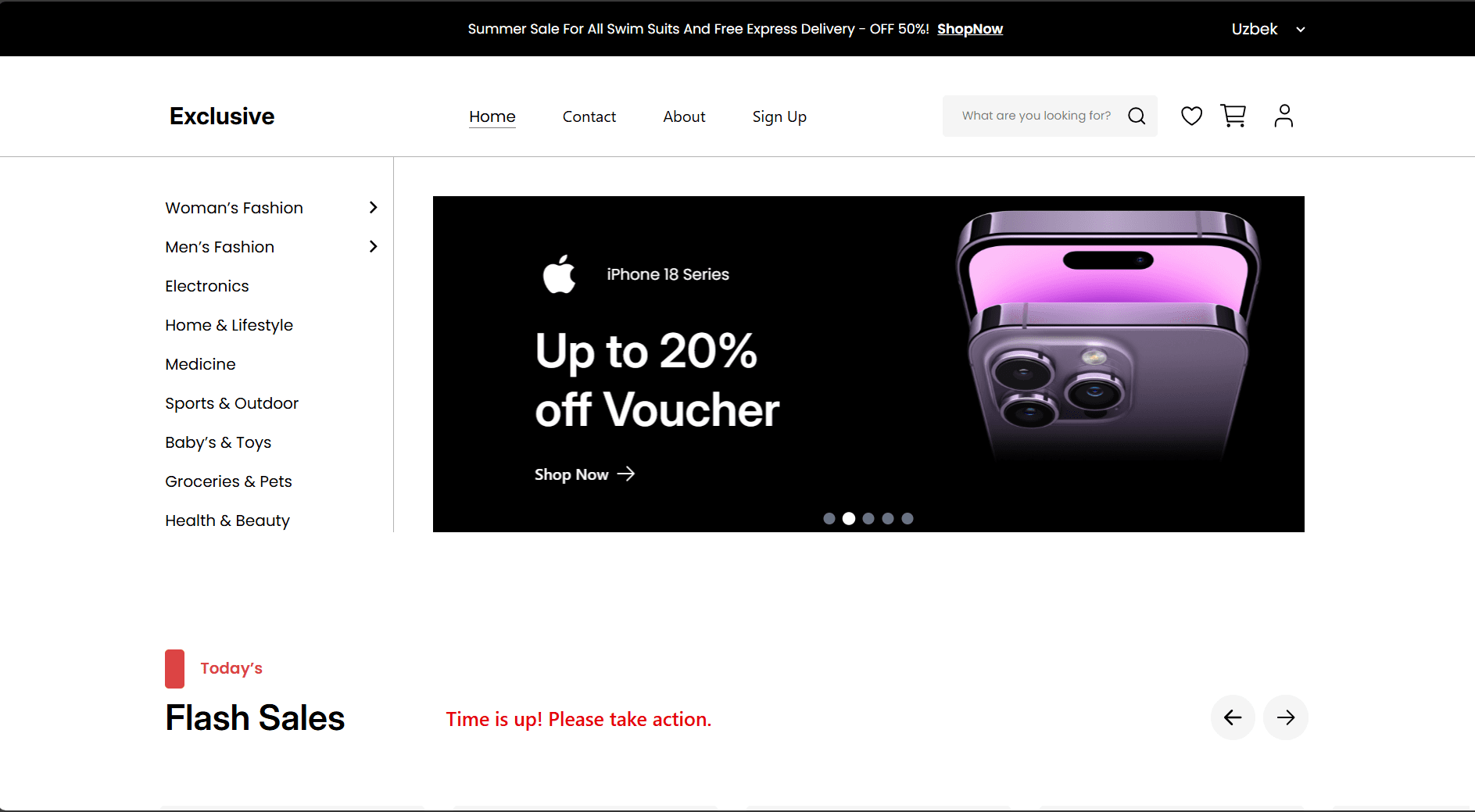 E-commerce Shopping Platform